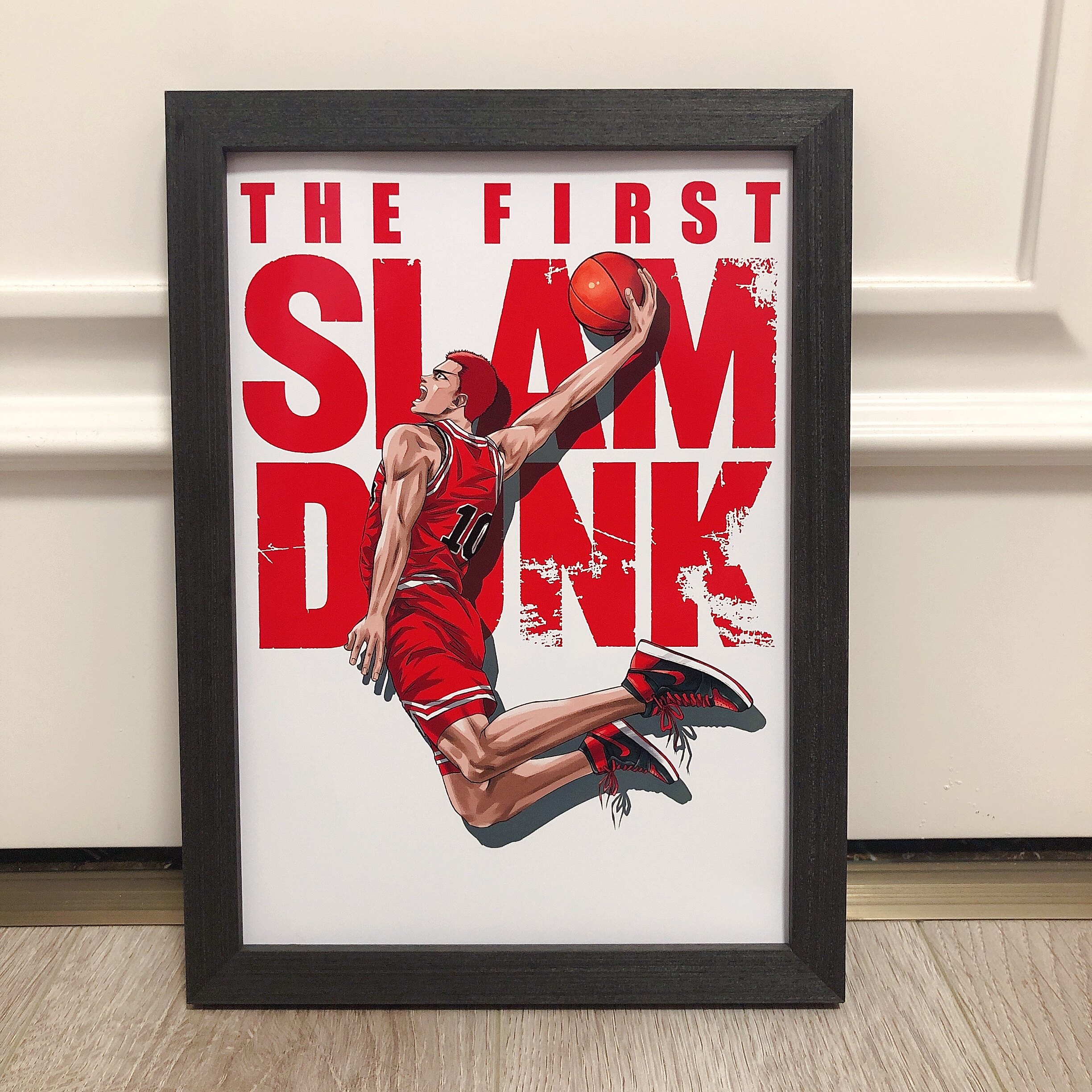 灌篮高手樱木花道扣篮板绘动漫挂画相框摆台照片墙