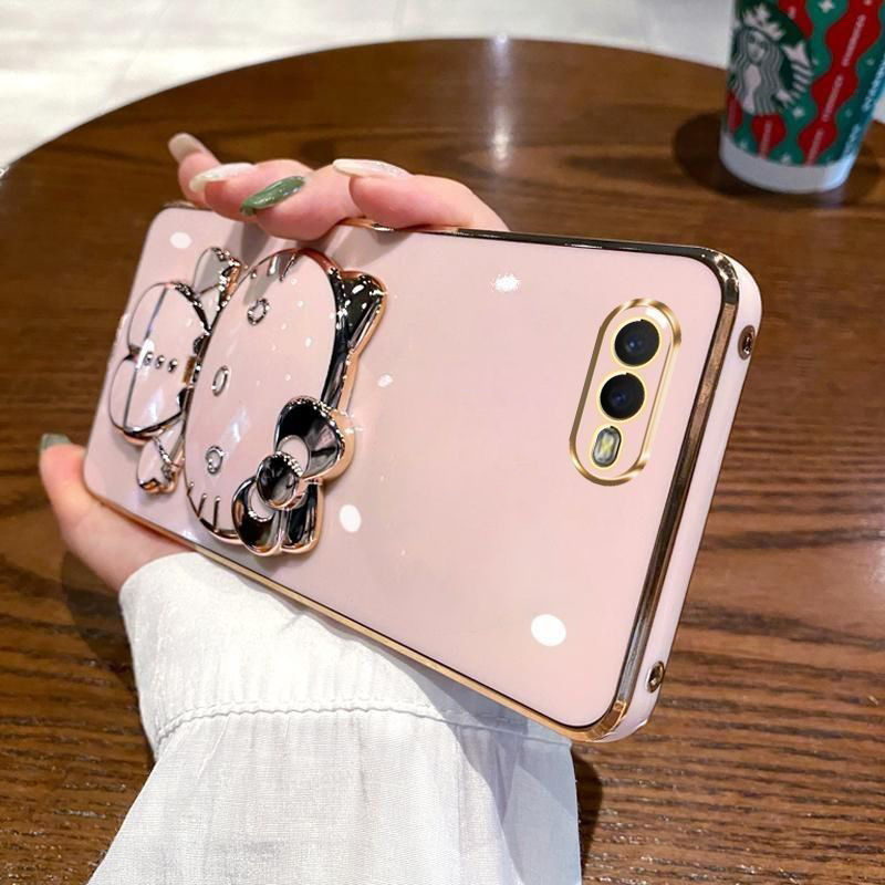 适用oppor15x手机壳oppo保护R15x硅胶套opr全包边opporx防摔oppr软壳opopr女oopor潮opoor0pp0带镜子支架可爱