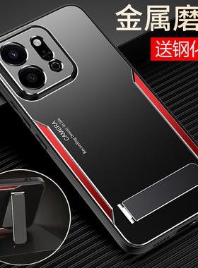 适用华为荣耀play9T手机壳piay9TPro金属保护套ALT一AN00镜头全包防摔LYN磨砂硬壳honor男tpor新款T钢化膜pro