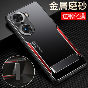 适用华为荣耀60手机壳honor60pro金属5G保护硅胶套LSA一AN00镜头全包TNA防摔por磨砂软六十硬壳605g男女pr0高