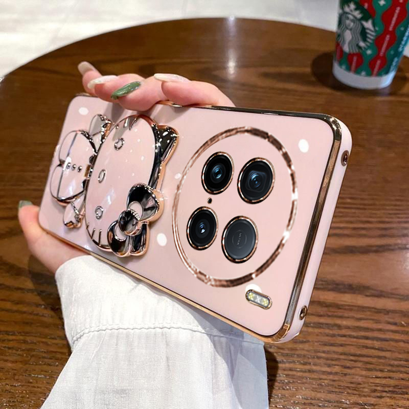 vivoX100Ultra带镜子KT猫保护套