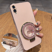 保护硅胶套V1809A全包1816T防摔vovix软壳vox炫女标准高级感带支架流沙新款 适用vivox23手机壳vivo x23幻彩版