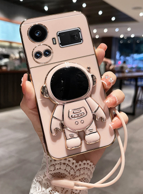 适用真我gt5手机壳realmeGT5保护硅胶套RMX3820镜头全包3823防摔软壳oppogt男女TG5可爱oppo创意realme带支架