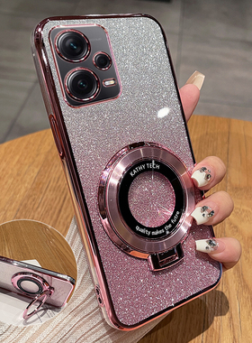 适用于红米note12手机壳小米redminote12pro十保护5G硅胶套全包防摔por透明软新款redmi高级感125g男女带支架