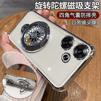 适用于红米turbo3手机壳小米trubo3保护硅胶套redmiturbo3自带镜头全包膜气囊防摔透明软壳redmi男女新款支架