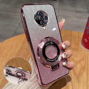 适用vivoS6手机壳vivo S6保护硅胶套5G全包防摔V1962A透明vivis软壳带支架vovis男女65g新款vos网红6s高级感