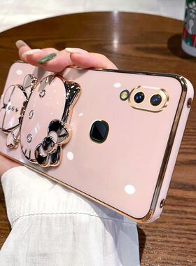 适用vivox21a手机壳X21s保护vivo硅胶套X21i前后指纹X21a后置ia全包uda防摔vivix软vovix女vovox可爱ud带镜子