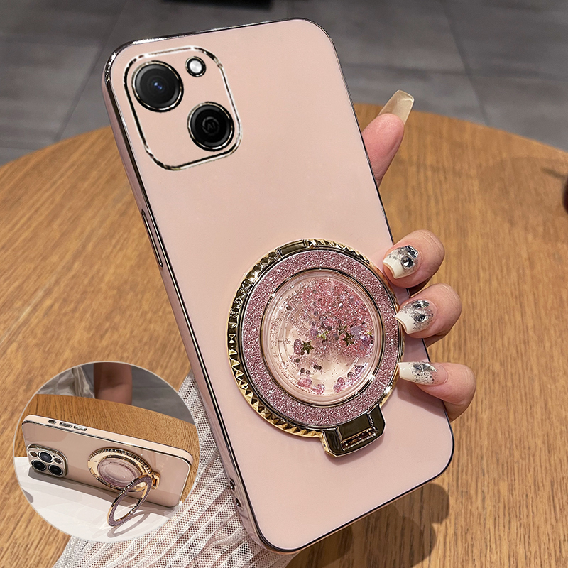 华为麦芒A20带流沙支架保护套