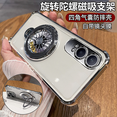 适用oppoK12手机壳oppo保护k12x硅胶套K12plus自带镜头膜全包PJR110气囊防摔opk透明x5g软壳0pp0男PKS女5g支