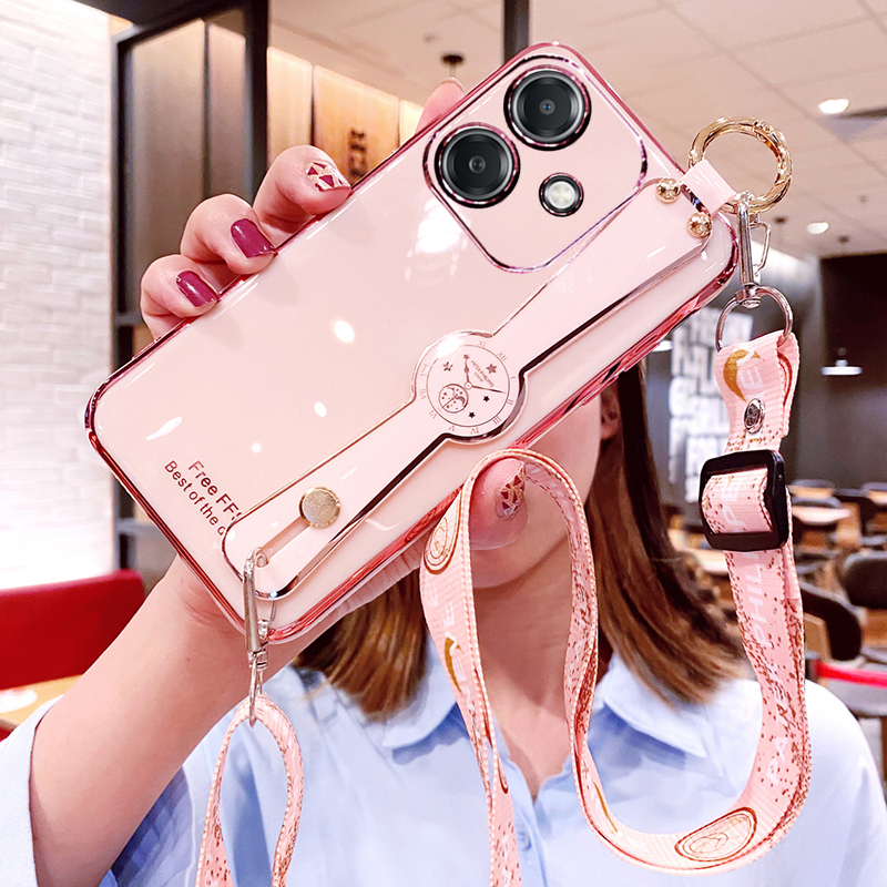 适用oppoA3i手机壳oppo腕带A3i保护硅胶套PKL110斜挎挂绳5g全包opa防摔0pp0软壳oppopkl女i5g可背带ins钢化膜