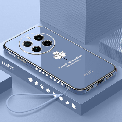 真我GT5Pro软胶枫叶保护套