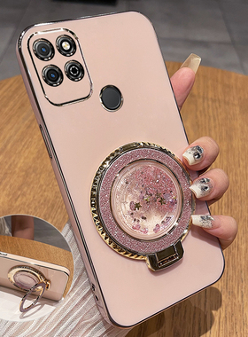 适用华为荣耀play5T手机壳piay5T活力版保护硅胶套KOZ一AL40全包NZA防摔00软honor带支架板送钢化膜女流沙ins