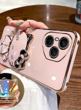 适用华为荣耀400手机壳honor400pro保护硅胶套DNN一AN00全包DNP防摔pr0软por女新款带支架镜子可爱卡通高颜值