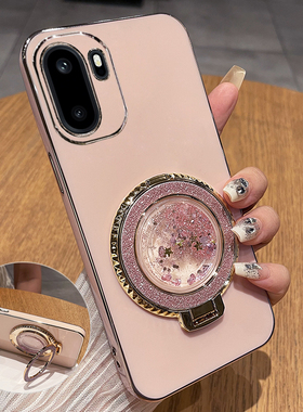 适用一加ace6手机壳1加ace6T保护硅胶套PLQ110镜头全包防摔PLR软oneplus带支架流沙oppo女新款高级感超薄创意