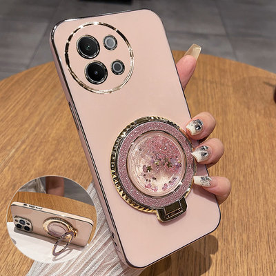 vivoS18e带流沙支架保护套