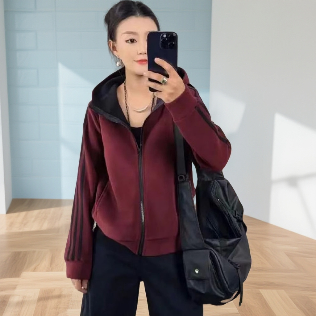 连帽外套女春秋2025年春季新款