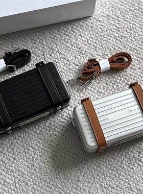 德国R家 Personal铝镁合金单肩斜挎包时尚潮流手拿包小挎包化妆盒