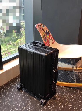 德国品牌全铝镁合金拉杆箱万向轮行李箱密码登机旅行箱子20寸静音