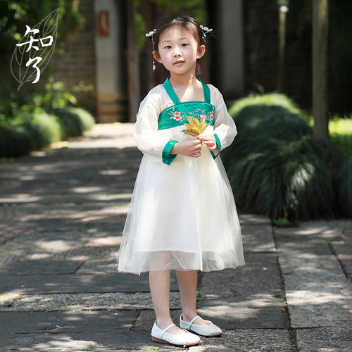 女童仙女襦裙汉服中国风连衣裙