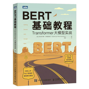 社 BERT基础教程 人民邮电出版 9787115603722 HXH Transformer大模型实战
