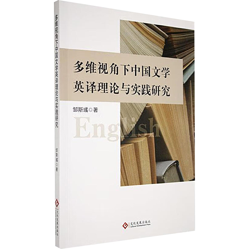 正版新书 多维视角下中国文学英译理论与实践研究 9787514241884 文化发展出版社 ZR
