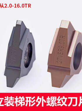 立装梯型外螺纹刀片22VER 27VER 2 3 4 5 6 7 8 9 10 12 14  16TR