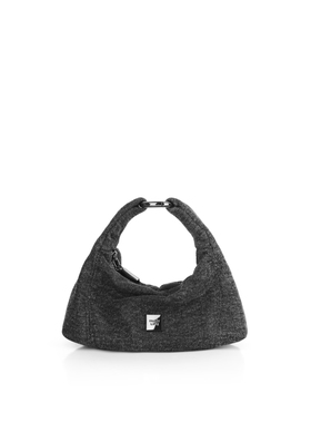 INJOYLIFE|不羁自我|mini牛仔气囊包手提可斜挎耳机包零钱小包