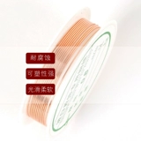 Медные шелковые нитки с бантиком ручной работы, DIY