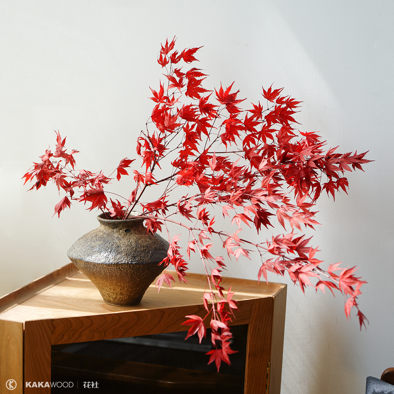 永生花枫叶天然树叶中式日式侘寂