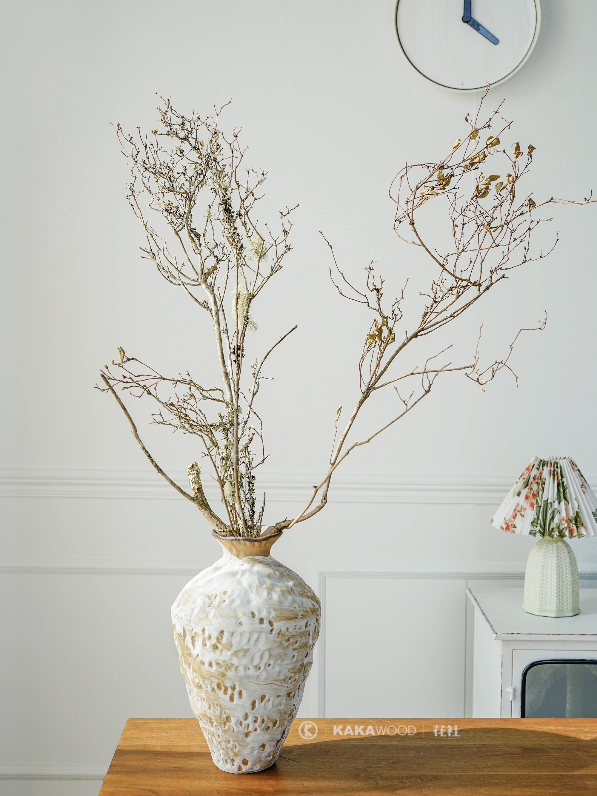 小众高山杜鹃干枝天然植物老桩苔木稀有插花材料家居装饰造型摆件