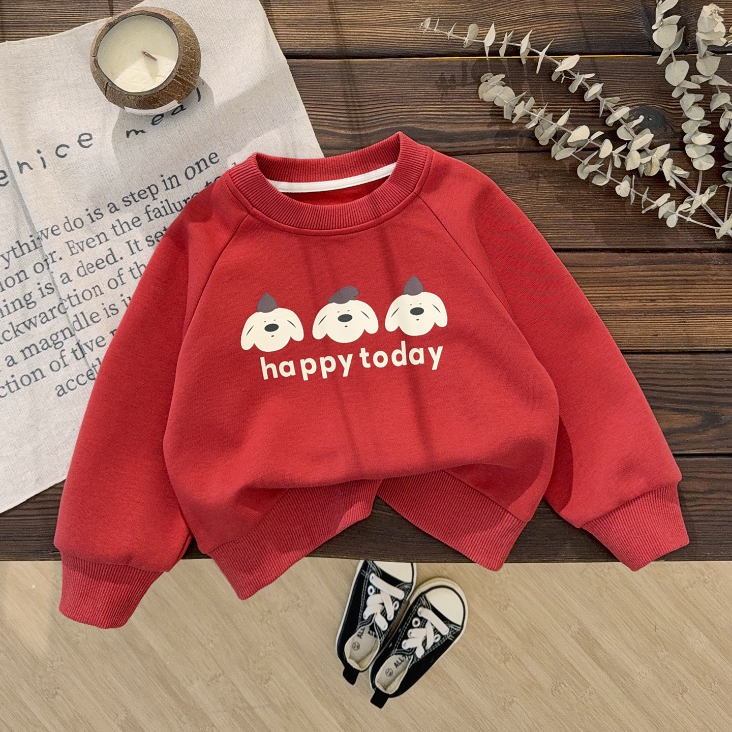 男小童炸街痞帅卫衣圆领