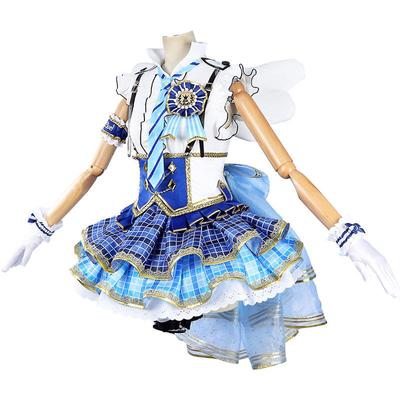lovelive园田海未cos服蓝色爱神礼服二次元cosplay动漫制服女