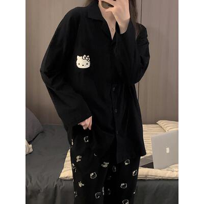 日本yougelatopique纯棉睡衣女