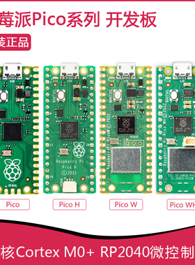 原装树莓派Pico W新增无线WiFi Raspberry Pi H开发板MciroPython