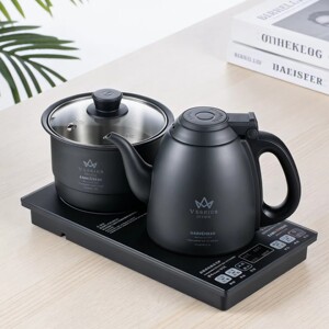 金灶V9E新品皇冠316不锈钢自动上水电热水壶泡茶专用茶台烧水壶