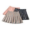 2019 Autumn and winter New products College wind solar system lattice Bouffancy Half-length culottes Paige Show thin Short skirt