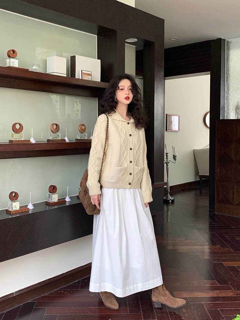 酒午港风复古松紧高腰显瘦大裙摆百褶裙气质减龄A字伞裙半身裙女,女装/女士精品,半身裙,淘宝优惠券,粉丝福利购,淘宝优惠卷