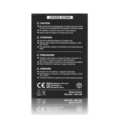 全新原装BLUEBIRD EF500R, EF500 BAT-EF50X_E扫描仪电池,6400mah