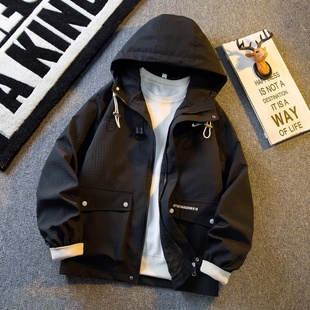 耐克顿夹克男士秋冬季2025新款时尚港风冲锋衣休闲百搭立领外套潮