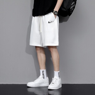 宽松百搭速干休闲裤 跑步健身吸汗五分裤 男夏季 耐克顿休闲运动短裤