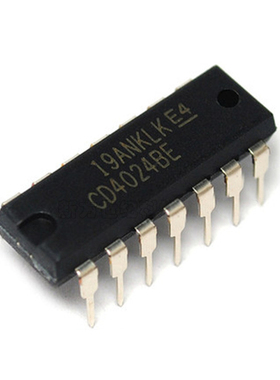 直插 HCF4024BE CD4024 CD4024BE DIP-14 计数器 拍前询价