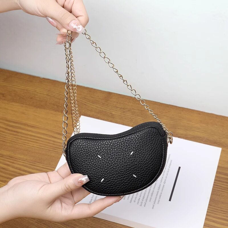 小众迷你零钱包多巴胺mini钥匙包豌豆包口红收纳斜挎小包耳机包包