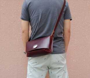 复古 美式 包邮 cxl卡包 差 挎 钱包 背包 美国霍尔文horween 茶芯