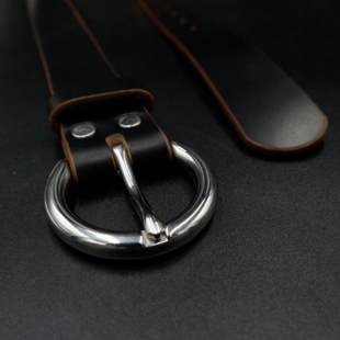 美国霍尔文horween cxl 腰带 茶芯 美式复古