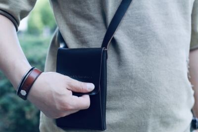 美国霍尔文horween cxl手机包 夏季