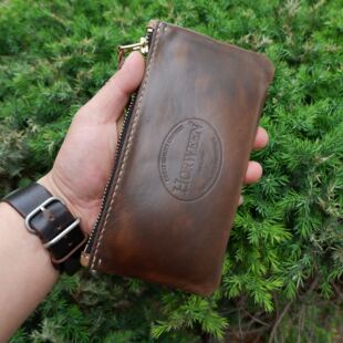 cxl茶芯 手包 美式 钱包 卡包 复古 美国美国霍尔文horween
