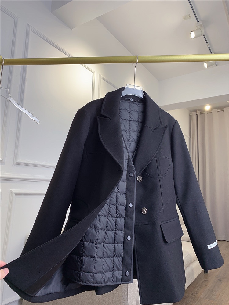 【翁先森的店】好货鼎及鹅绒服西装两件套可脱卸内胆90鹅绒羽绒服