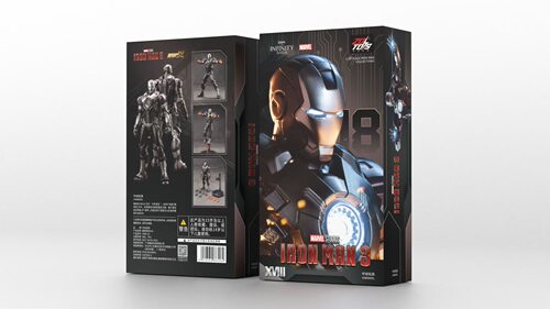 包邮正品保障专柜同款中动玩具十周年系列钢铁侠MK18卡萨诺瓦