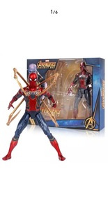 保障中动授权专卖1903 正品 01中动支架钢铁蜘蛛侠 包邮