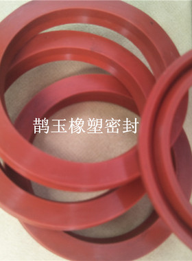 橡胶油缸密封圈 氟胶耐高温UN UHS Y型密封圈 硅胶 丁青油缸油封